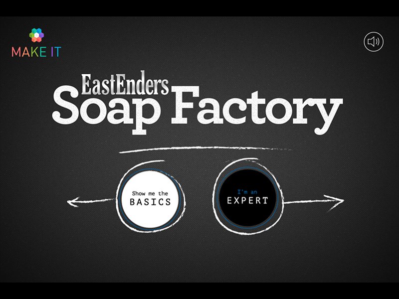 Triple Geek Make It Eastenders Soap Factory (Aardman / BBC)